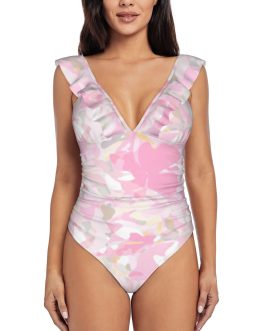 Women’s Ruffle One Piece Swimsuit