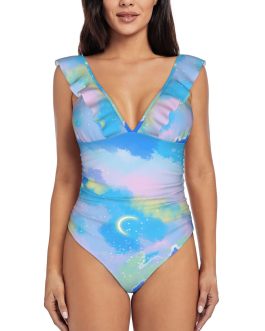 Women’s Ruffle One Piece Swimsuit