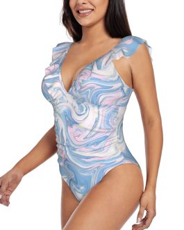 Women’s Ruffle One Piece Swimsuit