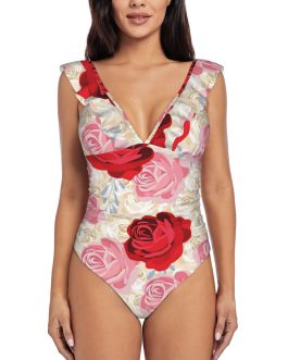 Women’s Ruffle One Piece Swimsuit