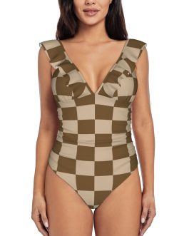 Women’s Ruffle One Piece Swimsuit