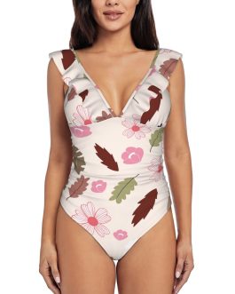 Women’s Ruffle One Piece Swimsuit